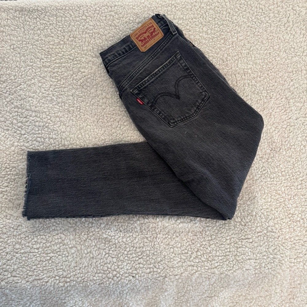 Levi's 501 Charcoal Denim Skinny Jeans W29xL28